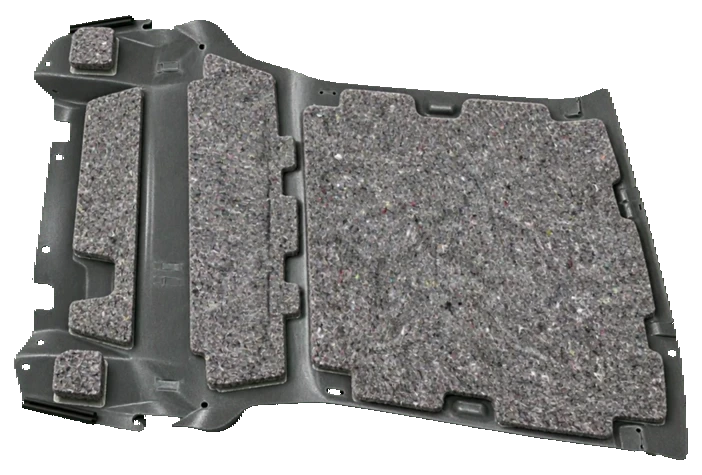 Large-format interior liner