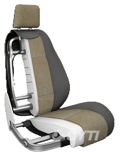 Automotive seat cutaway