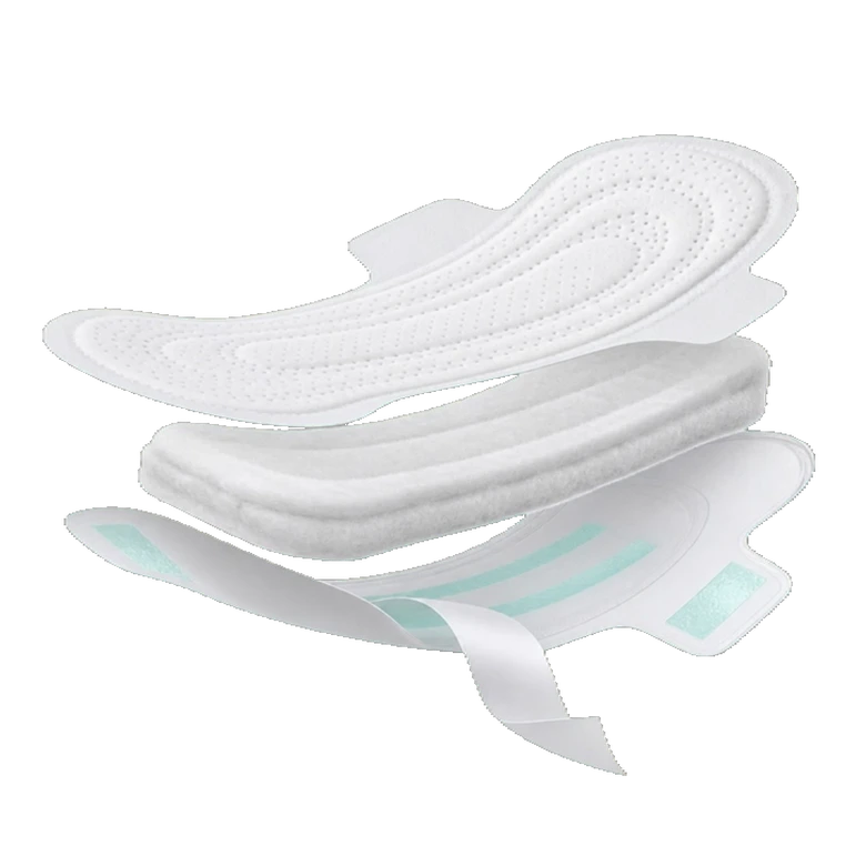 Feminine care layered model