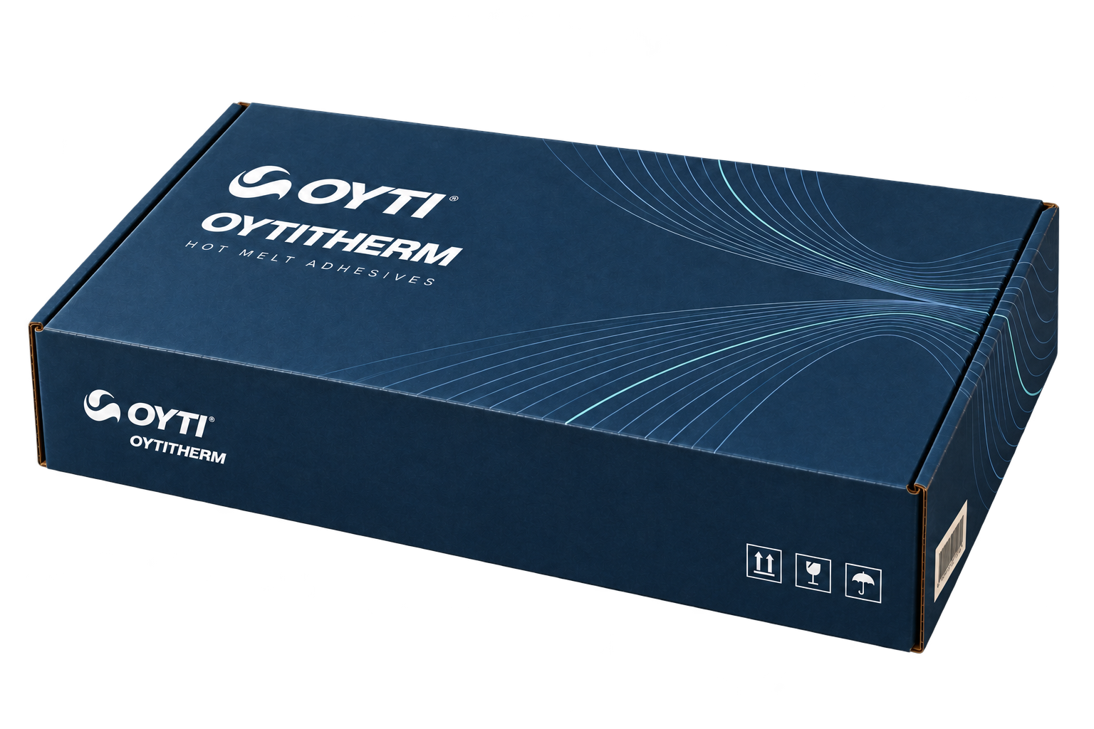 OYTITHERM carton with connection-line design